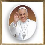 fotoporcelana dewocjonalia papież
