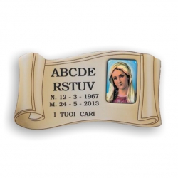 Zdjęcie pergamin pergamenta prostokąt 13X24 cmT626