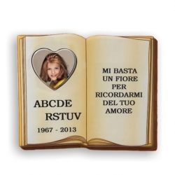 Zdjęcie książka libro serce 15X18 cm T650